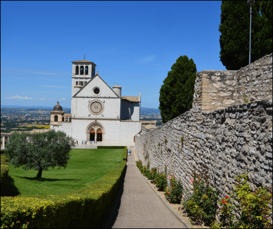 asissi, italy birthplace of st francis jubilee year 2025