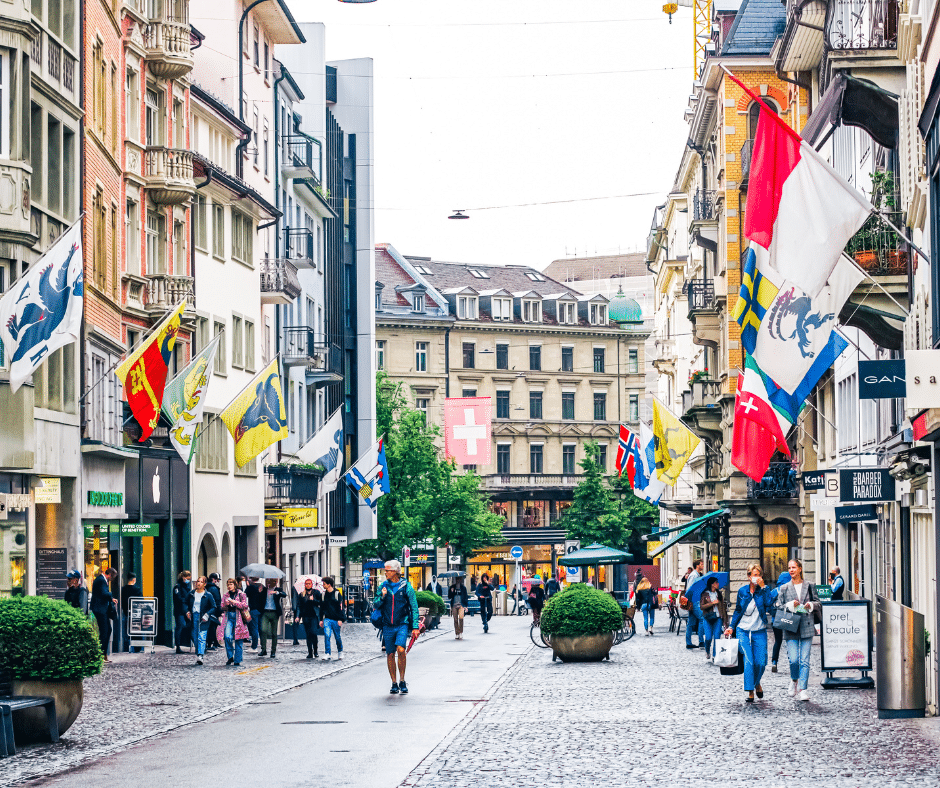 Bahnhofstrasse Zurich