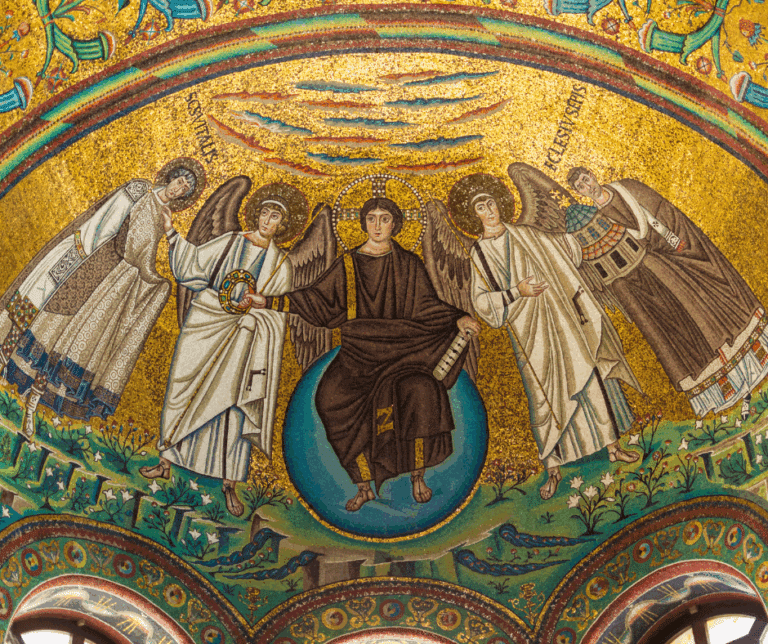 Byzantine Mosaic in Ravenna, Italy