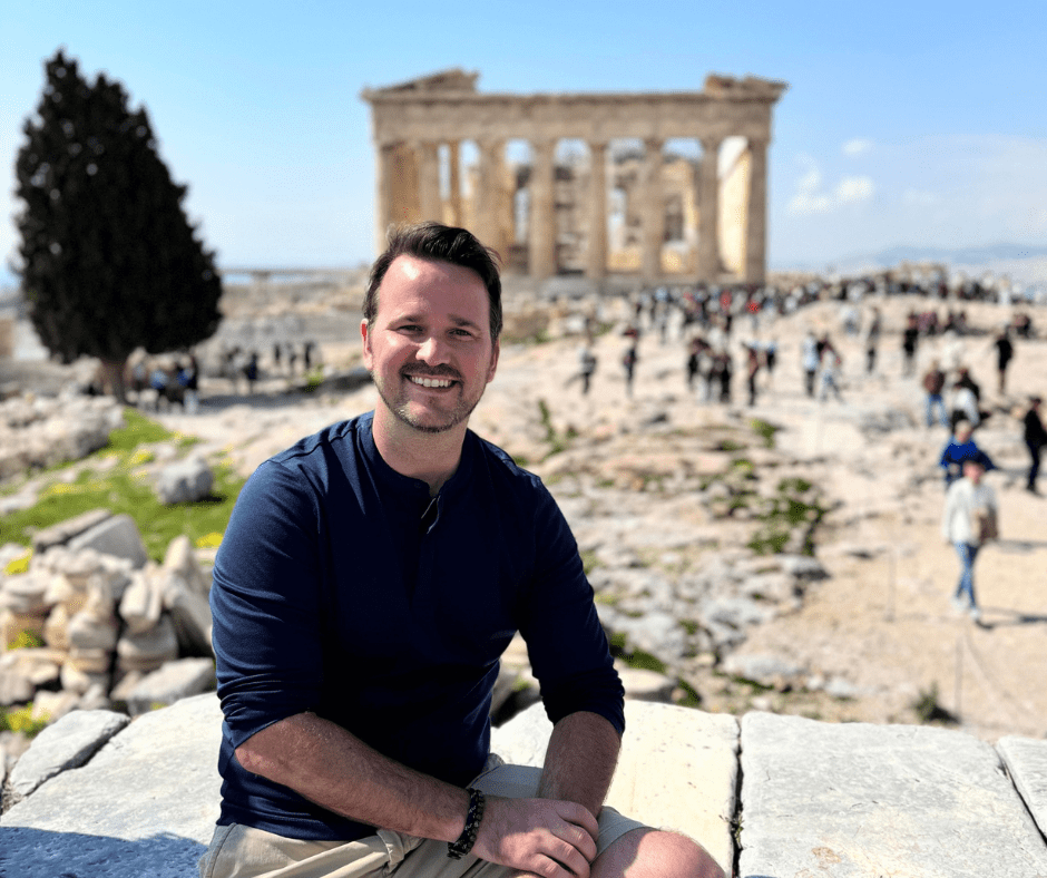 Jack Baumann, founder of Guidester, in Athens Greece