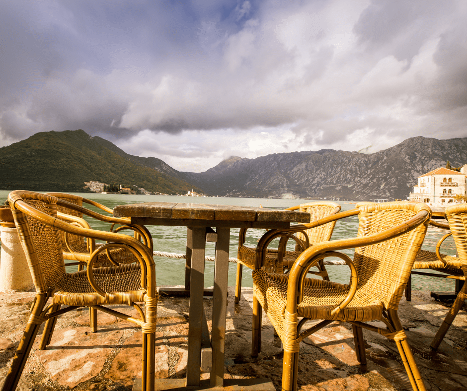 Outdoor Cafe Montenegro