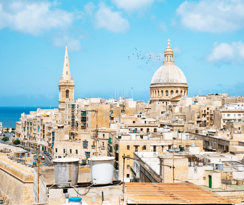 Valletta, capital city of Malta