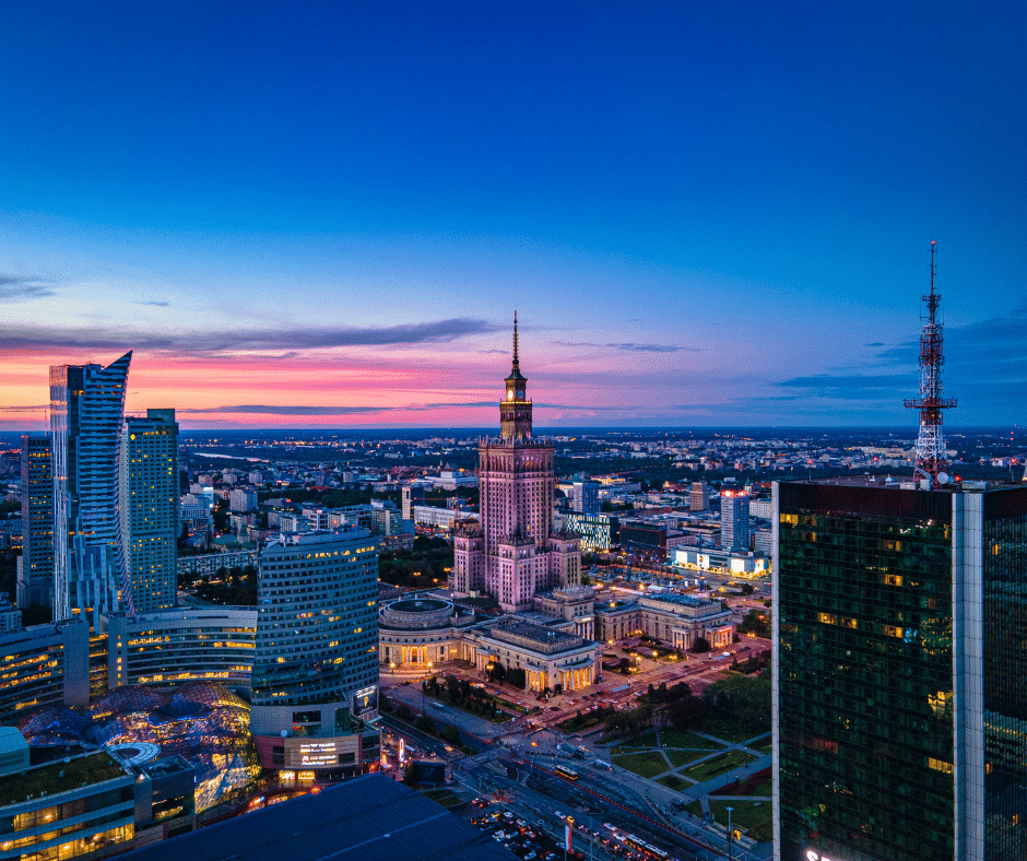Warsaw City Scape