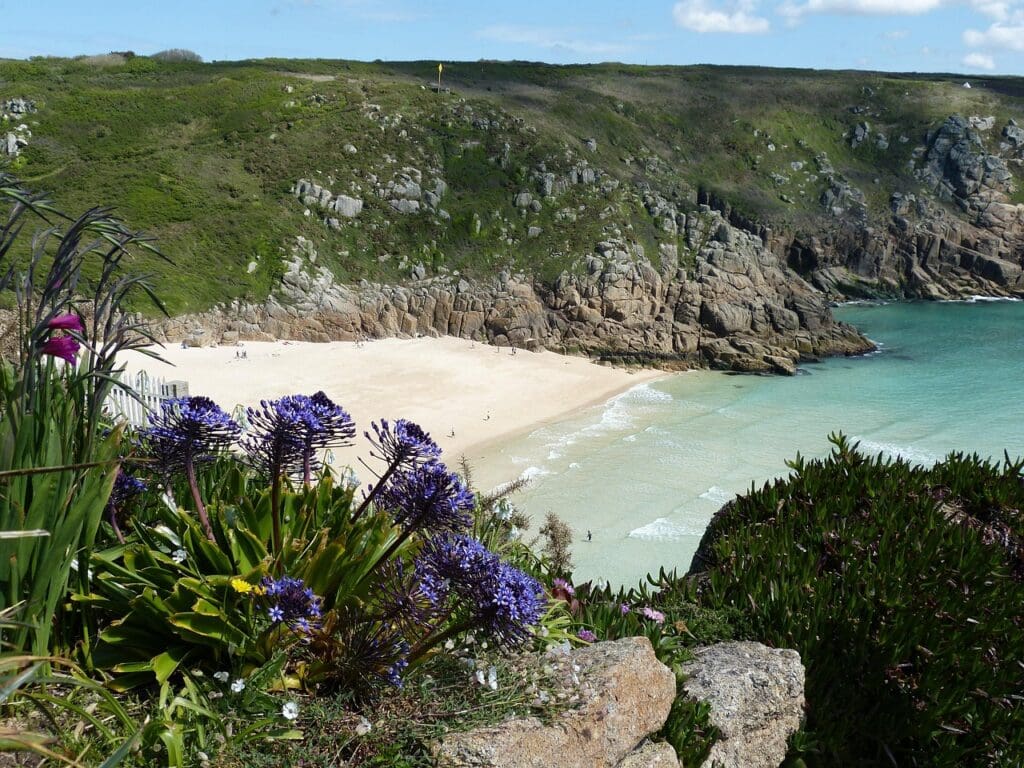 Coast of Cornwall, England