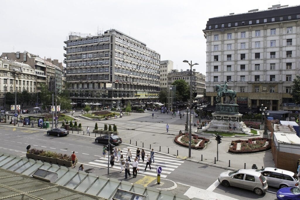 republic square belgrade