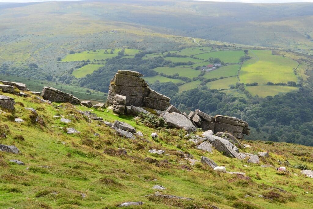 dartmoor national park england