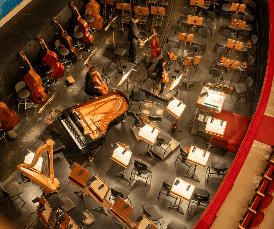orchestra pit Vienna State