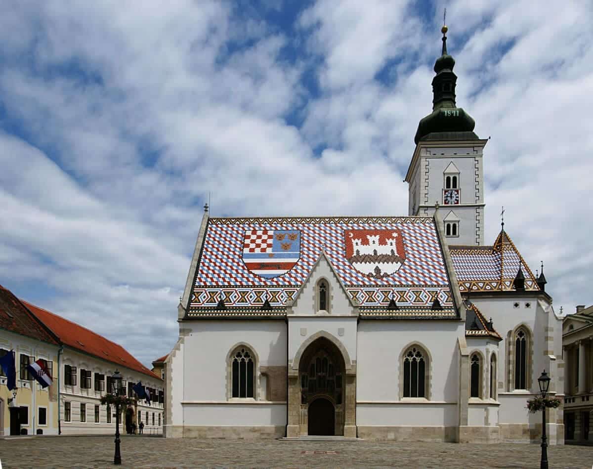 st marks church, zagreb