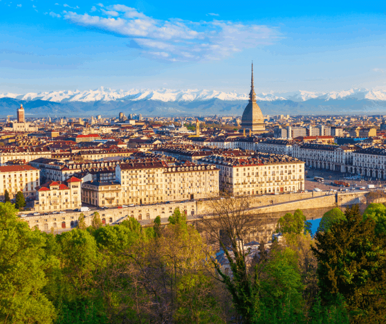 turin aerial view